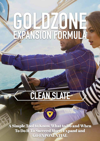 GOLDZONE Expansion Formula Clean Slate
